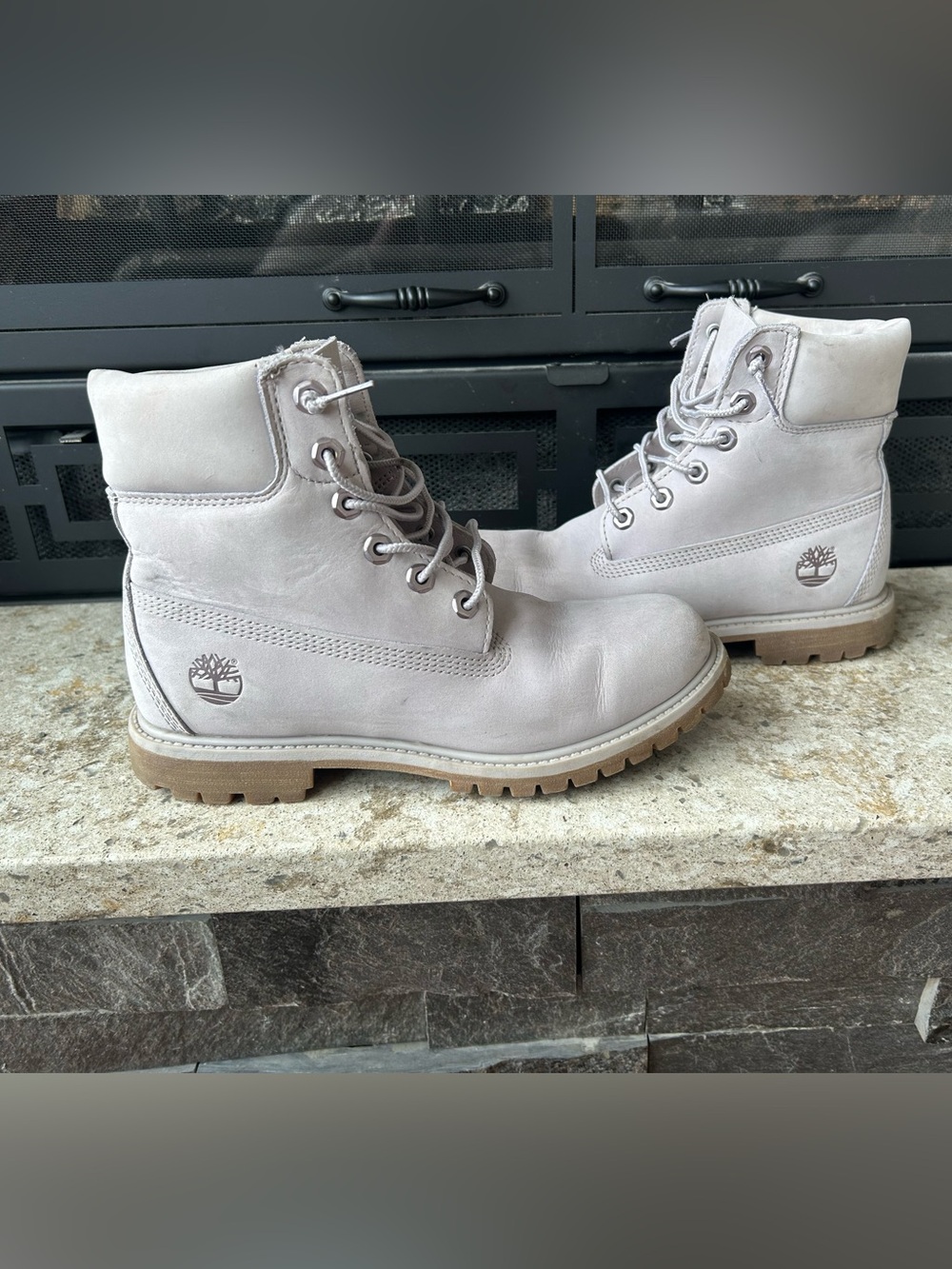 Timberland 6-Inch Premium Waterproof Boots - Lavender / Light Purple